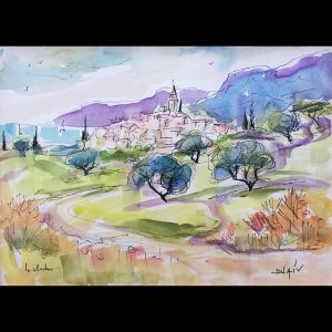 Le Clocher 8.5'' x 11.5''
