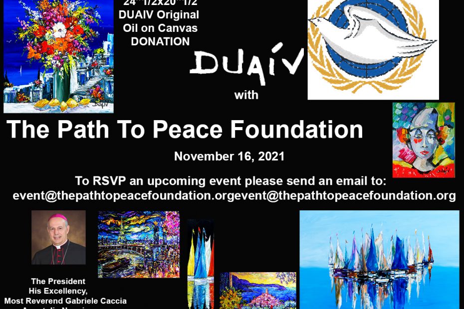 DUAIV Donation The Path To Peace Foundation – New York