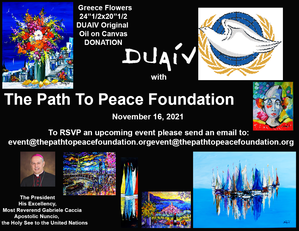 DUAIV Donation The Path To Peace Foundation – New York