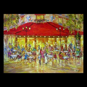 Le Café Rouge 22 x 29.5