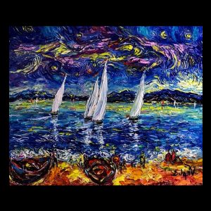 Les voiles Blanches 19 x 23