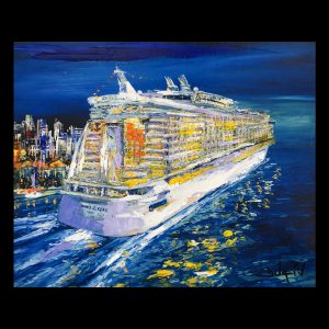 Oasis of the Sea 12.87 x 15.75