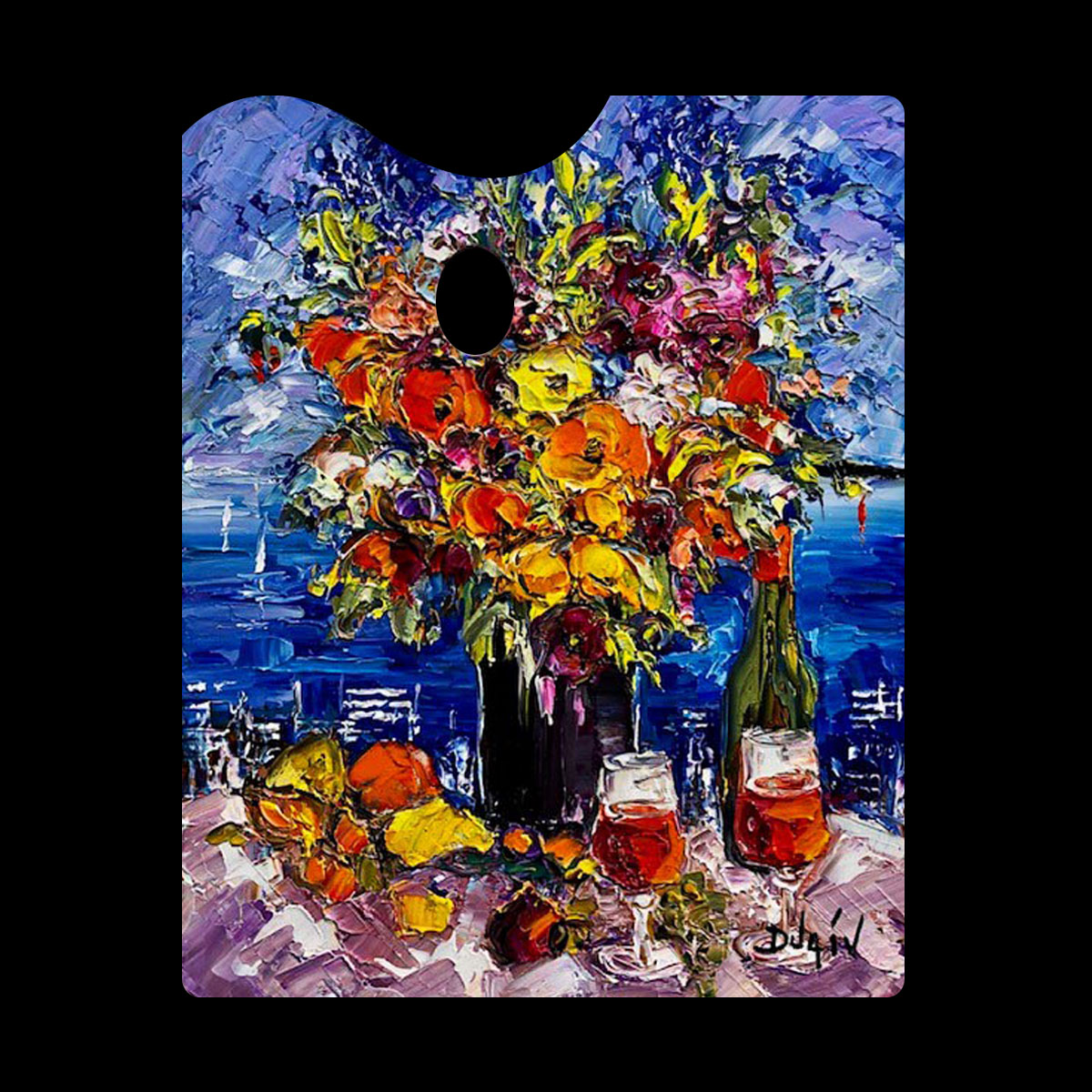 Palette Flowers and Fruits 19.5 x 15.5
