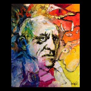 Picasso au Noir Regard 14 x 11.75