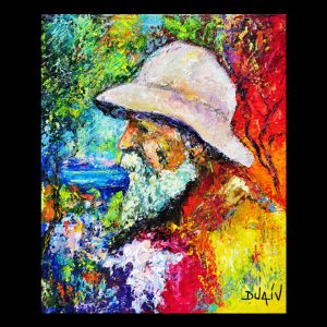 Renoir au Chapeau Blanc 14 x 11.5
