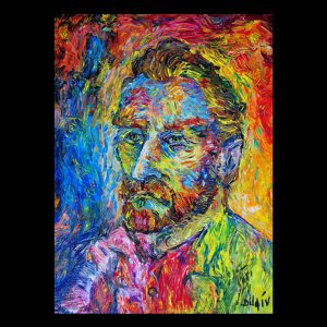 Van Gogh Visage 14 x 10.25