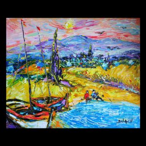 Van Gogh a la Peche 12 x 4.5