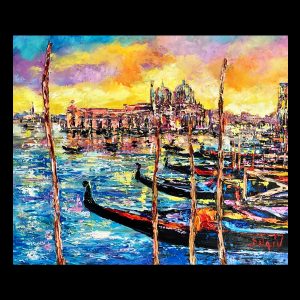 Venise Orange 19.5 x 23.5