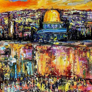 Beautiful Jerusalem 22'' x 16''
