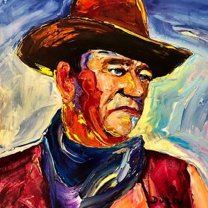 John Wayne 20'' x 16''