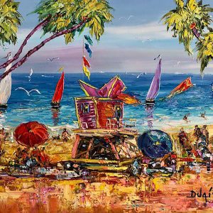 Miami Beach 21'' x 25''