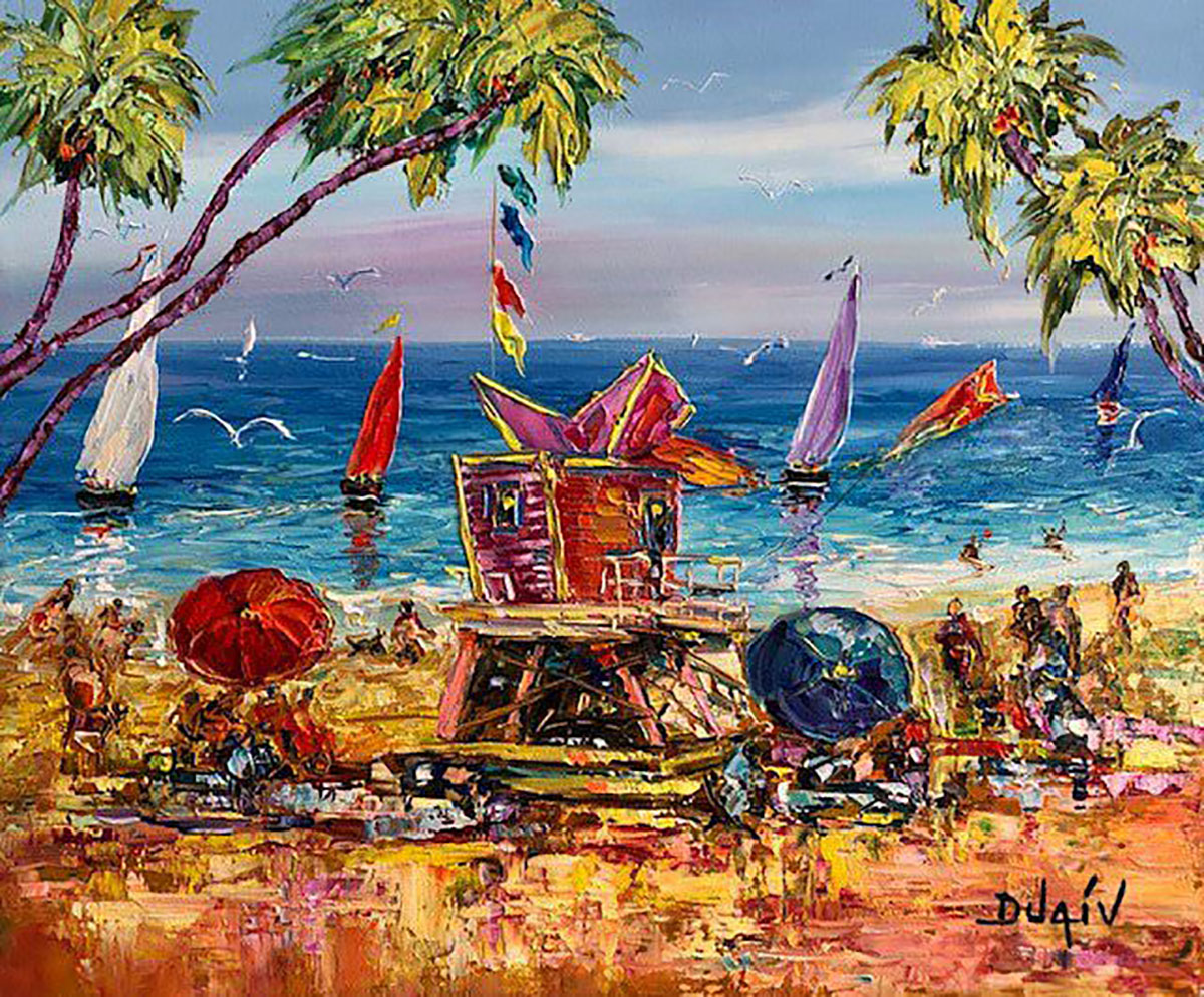 Miami Beach 21'' x 25''