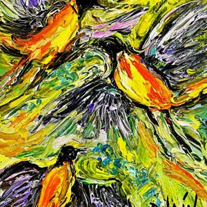 The Birds 10'' x 8''