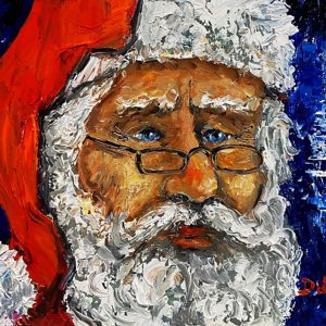 Through the Eyes of Santa 10'' x 14''