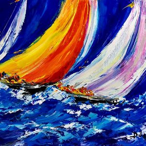 Vent De Voiles 18'' x 21''