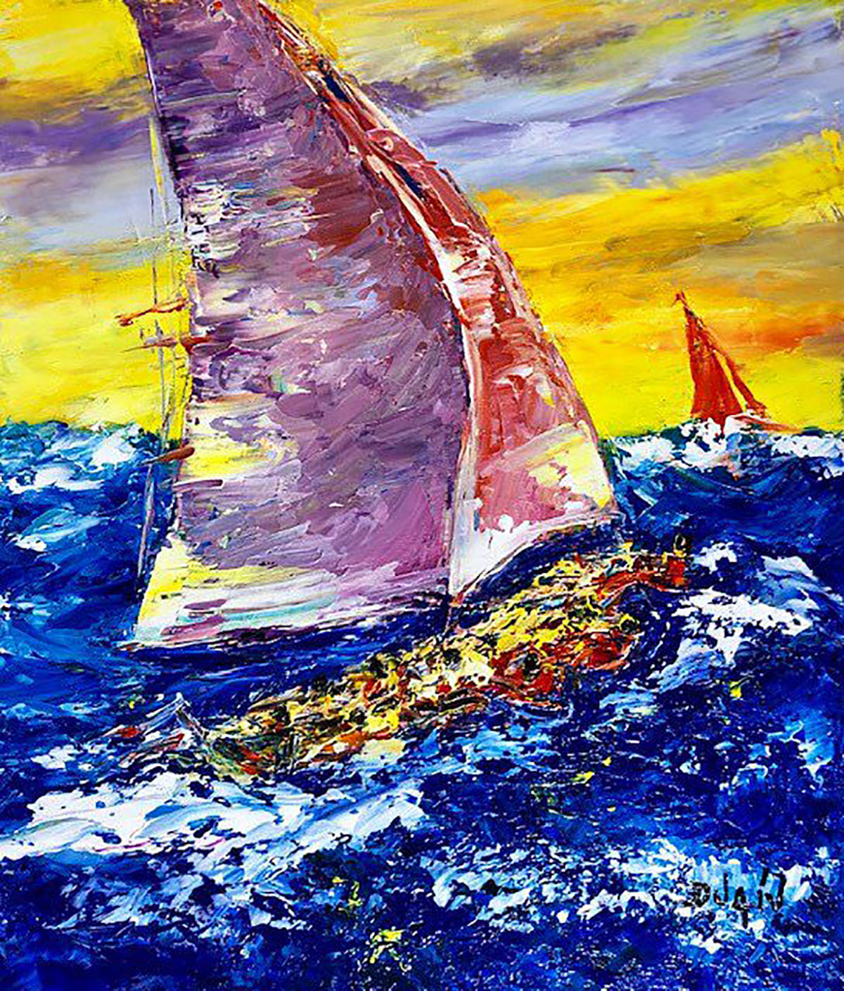 Vers Le Soleil 21'' x 18''