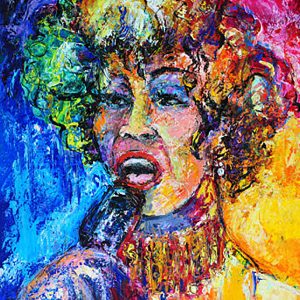 Whitney Houston 24'' x 18''