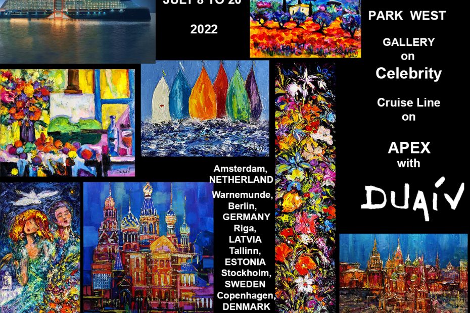 DUAIV V.I.P. Event with Park West Gallery, on Celebrity Cruise Line, Apex