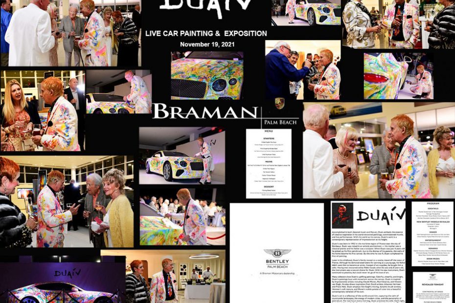 DUAIV Benrley Braman, Live Painting