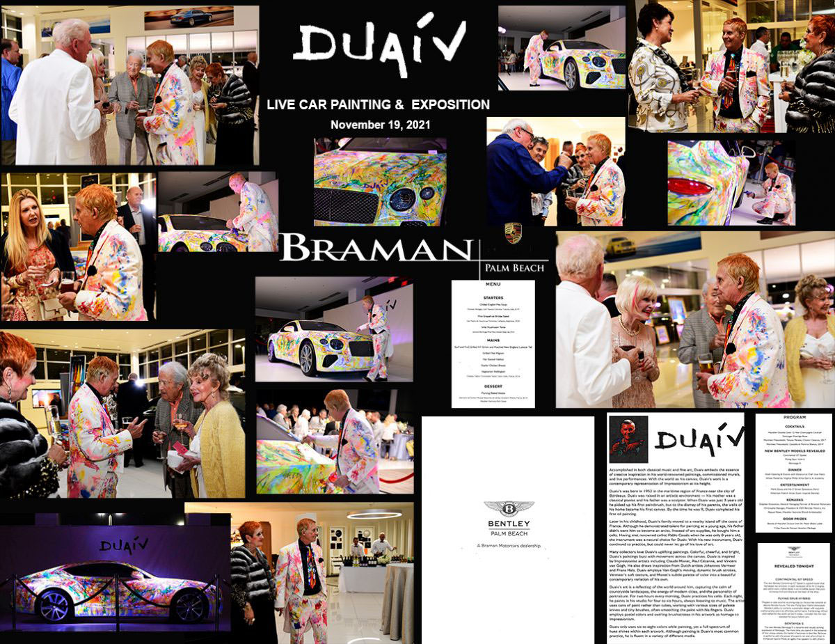 DUAIV Benrley Braman, Live Painting