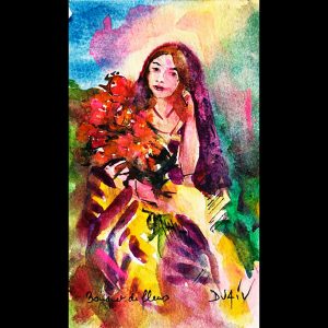 Bouquet De Fleurs<em>7'' x 4.5''</em>