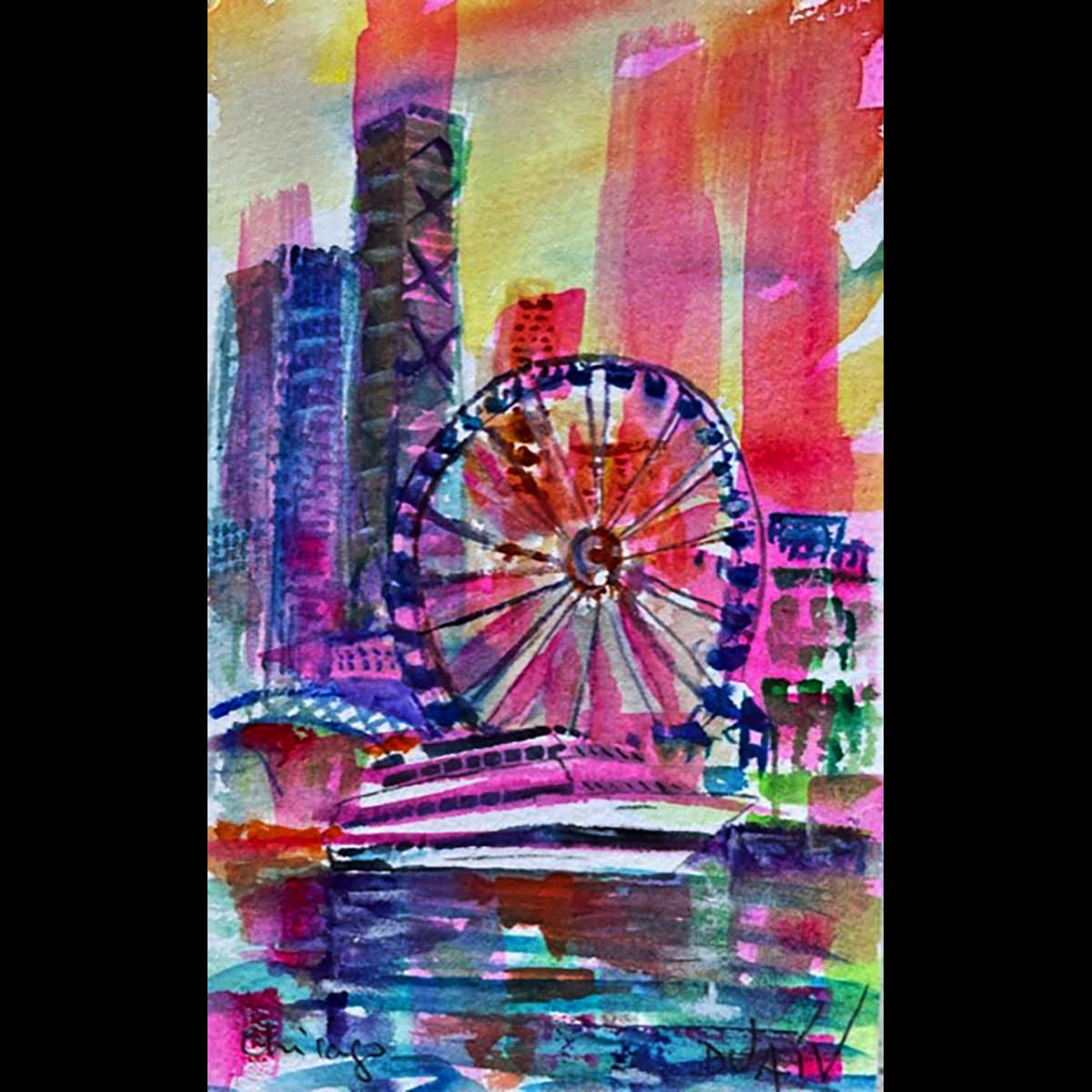 Chicago Feerie<em>7'' x 4.5''</em>