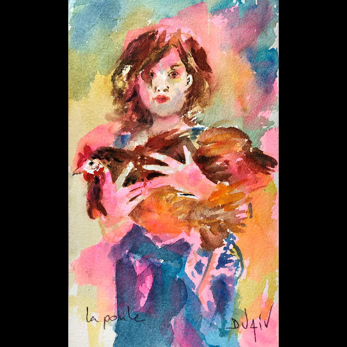 La Poule<em>7'' x 4.5''</em>