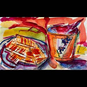 Les Gaufres<em>4.5'' x 7''</em>