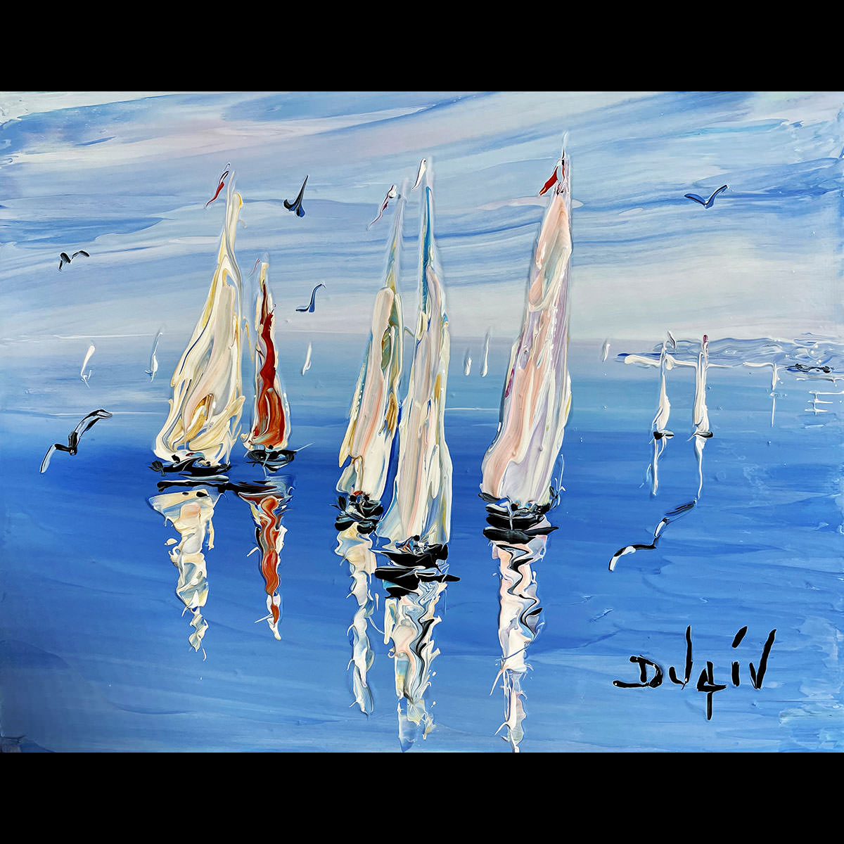 Les Mouettes 8.5'' x 10.5''