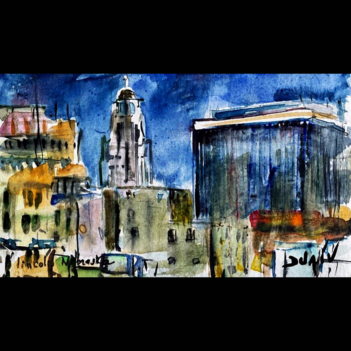 Lincoln Nebraska<em>4.5'' x 7''</em>