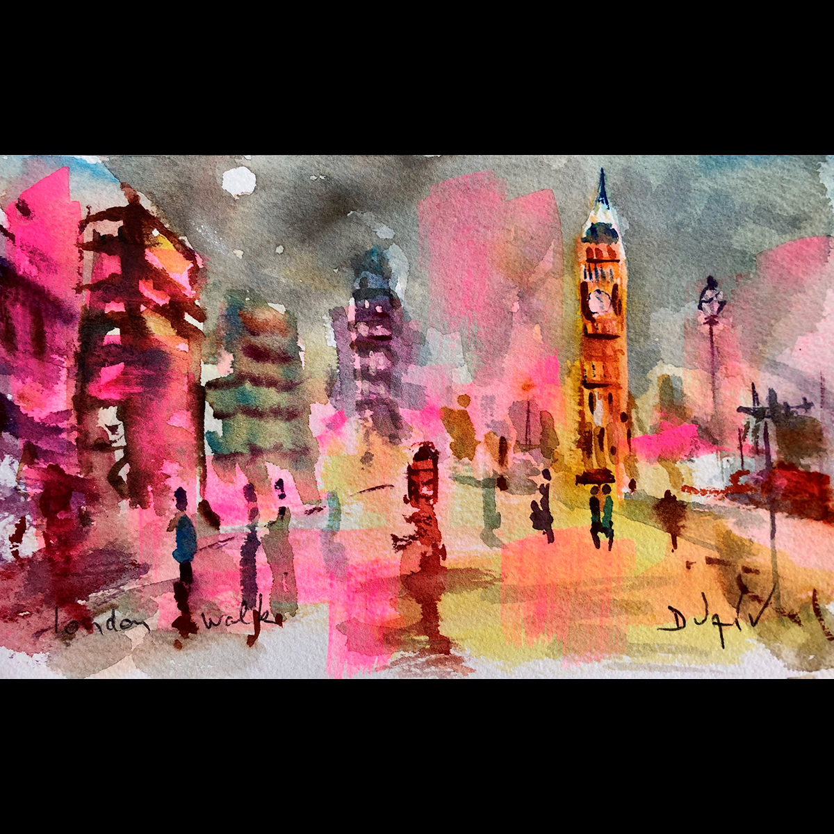 London Walk<em>4.5'' x 7''</em>