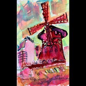Moulin Rouge Souvenir<em>7'' x 4.5''</em>