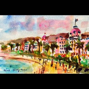 Nice Negresco Beach 4.5'' x 7''
