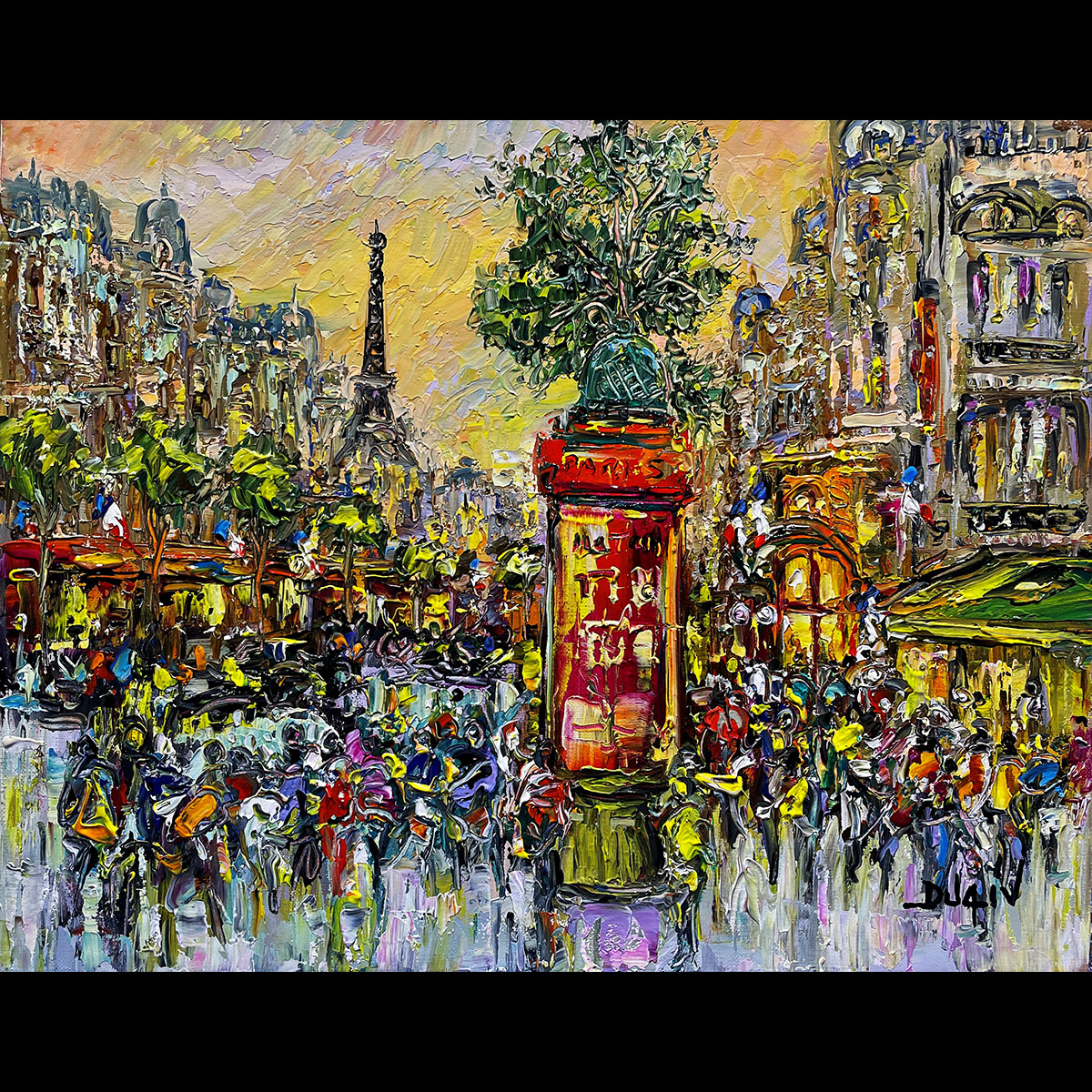 Paris Théâtre 16'' x 20''