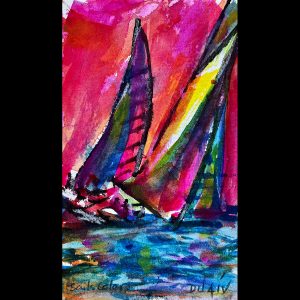 Sails Colors Red 7'' x 4.5''