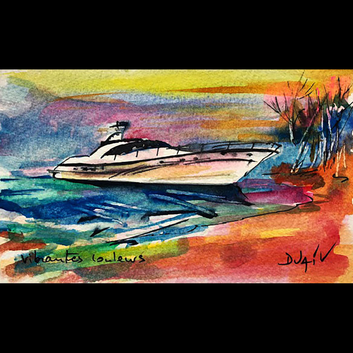 Vibrantes Couleurs 4.5'' x 7''