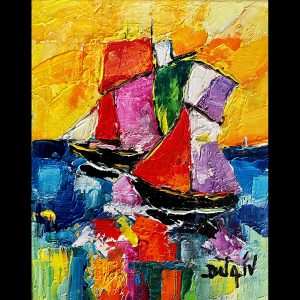 Voiles Tourmente 10'' x 8''