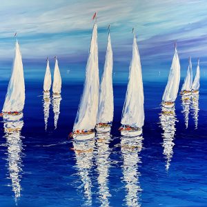 Amour De Bateaux 38'' x 51''