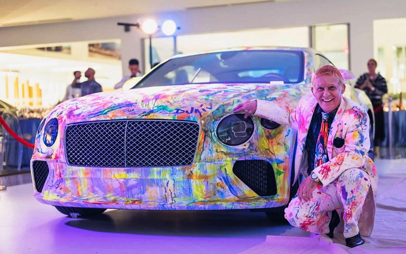 Bentley Live Painting