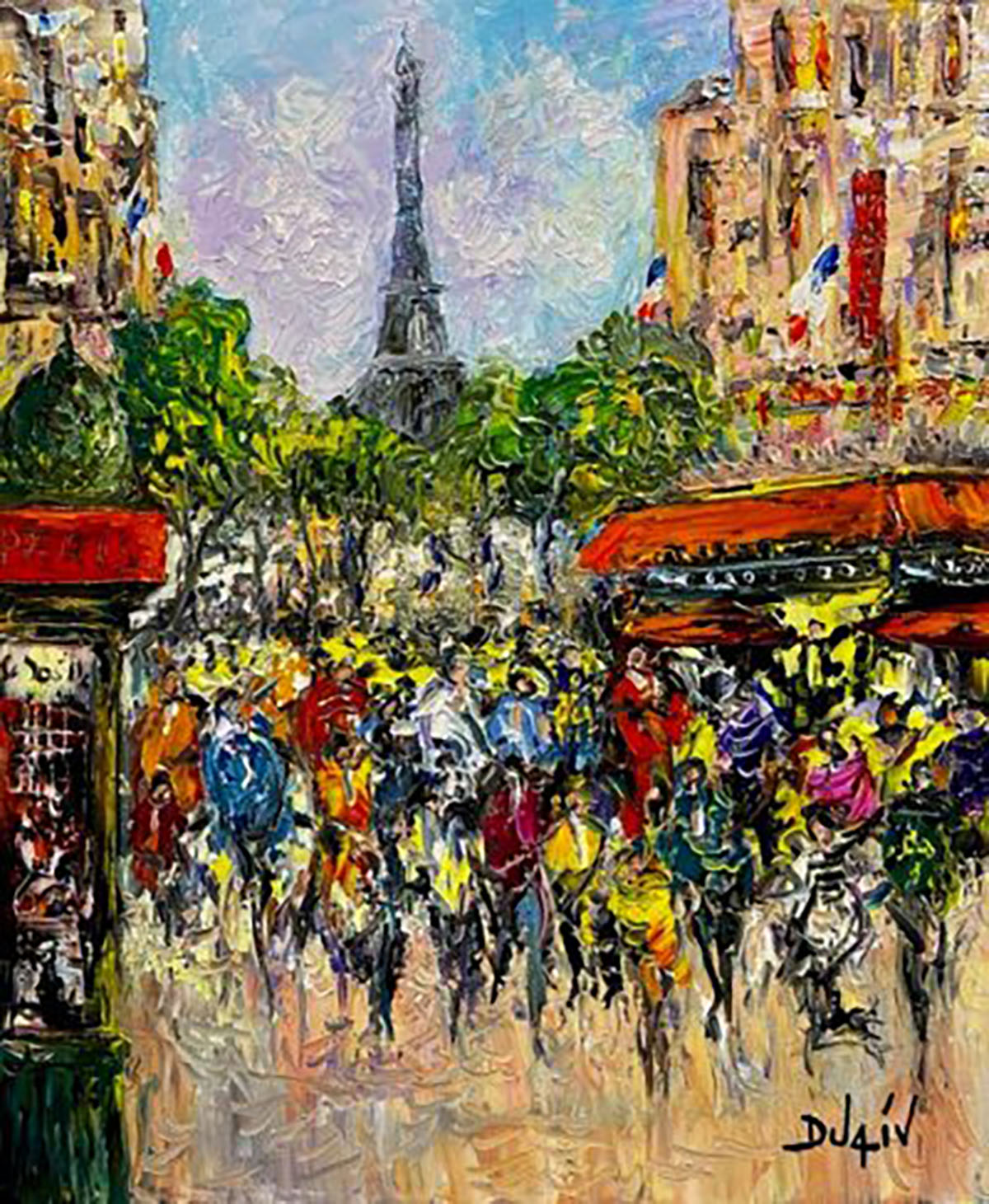 Cafe Paris 24'' x 20''