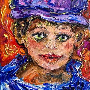 Casquette Mauve 10'' x 8''