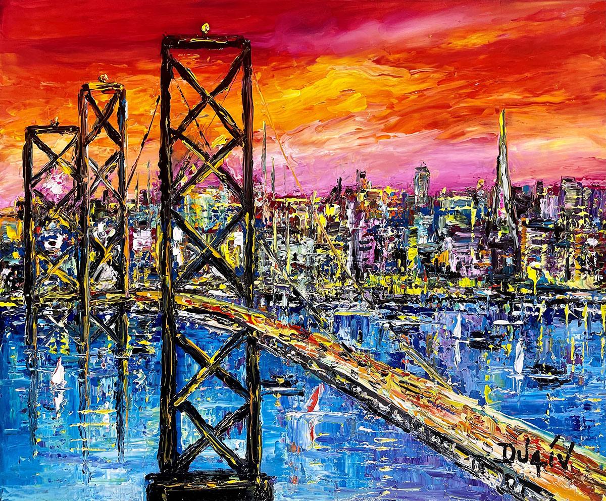Charme A San Francisco 18'' x 21.5''