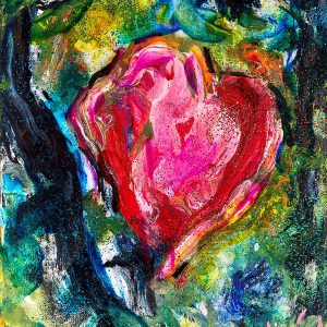 Coeur d'amour 10'' x 8''