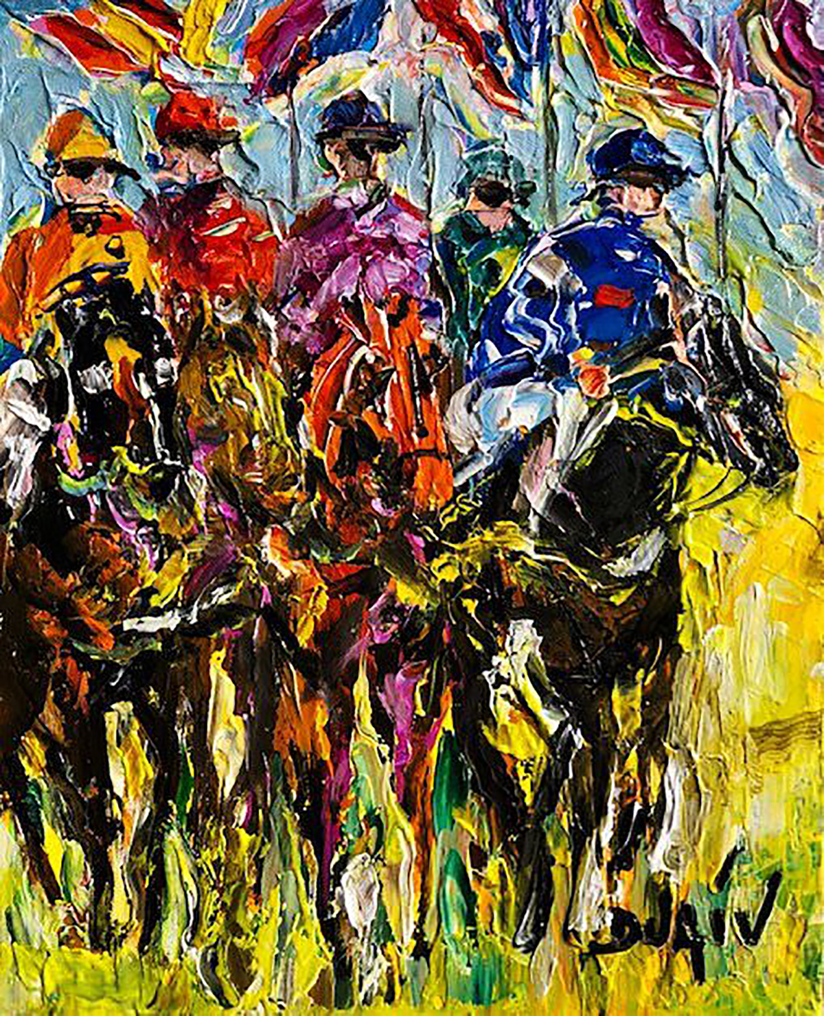 Derby Love 10'' x 8''
