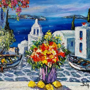 Happy Greece 20 x 24