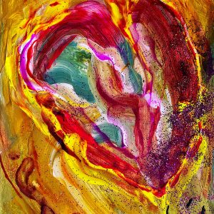 Heart Passion 10'' x 8''