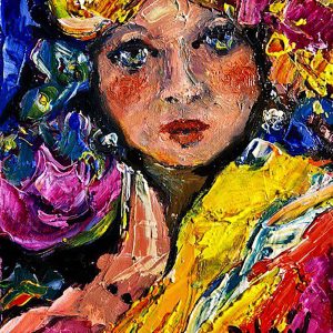 La Gamine 10'' x 8''