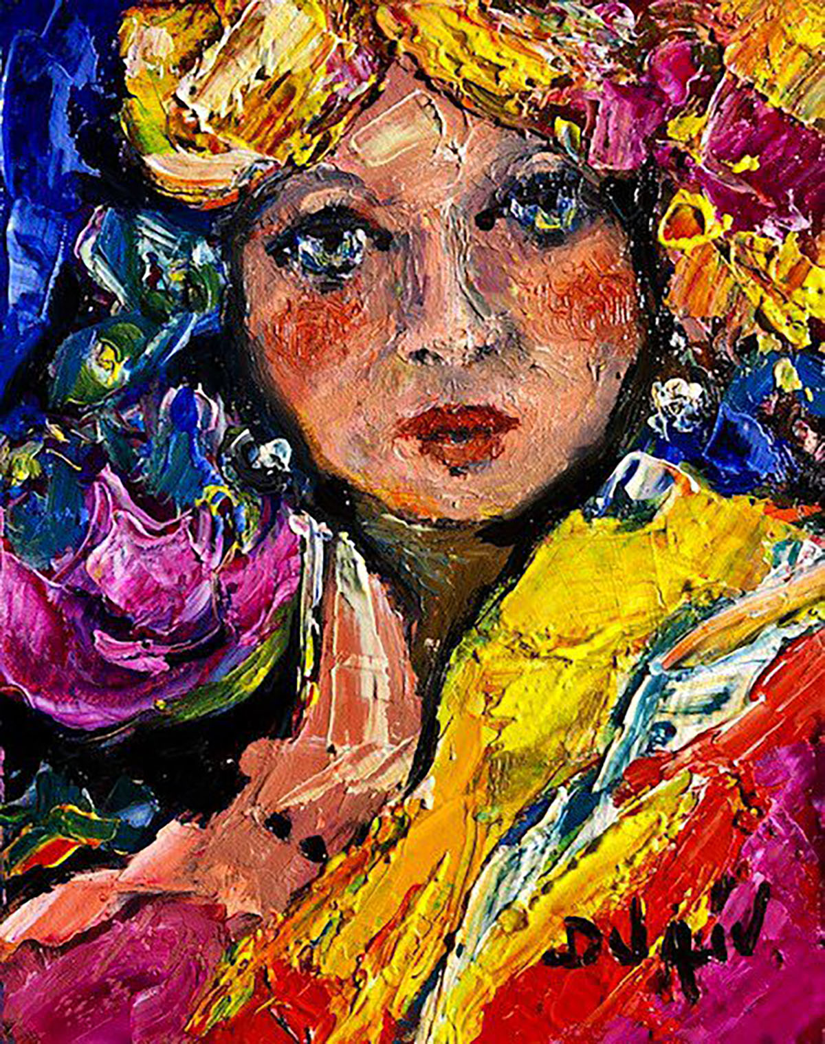 La Gamine 10'' x 8''