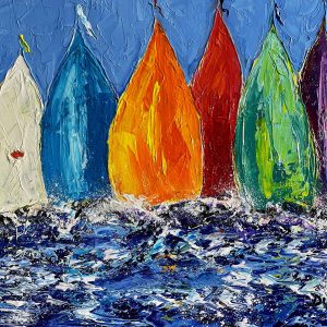 Mer Et Couleurs 14'' x 18''