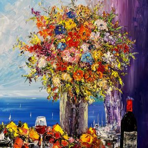 Pastel Bouquet 30'' x 24''